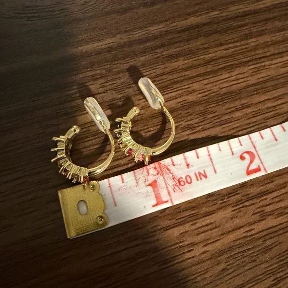 Colorful Clip-On Earrings - Picture 5 of 5